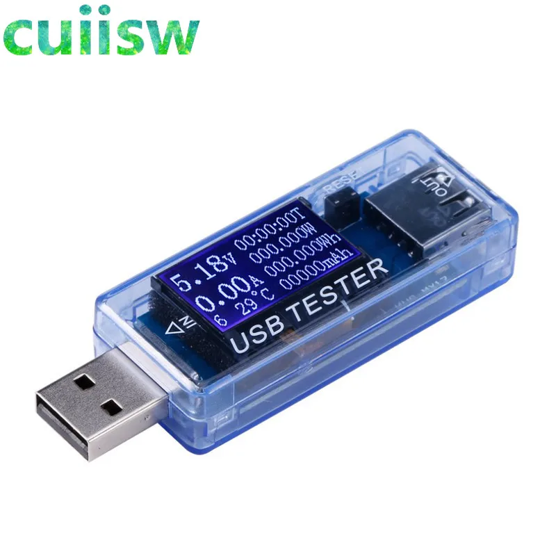Цифровой Многофункциональный USB тестер 4 30 в миниатюрный детектор напряжения