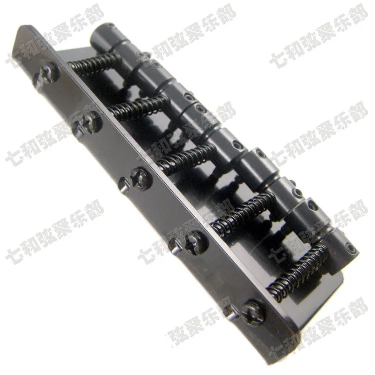 Набор черных железных 5 струн для басов мост электрогитары запчасти гитары