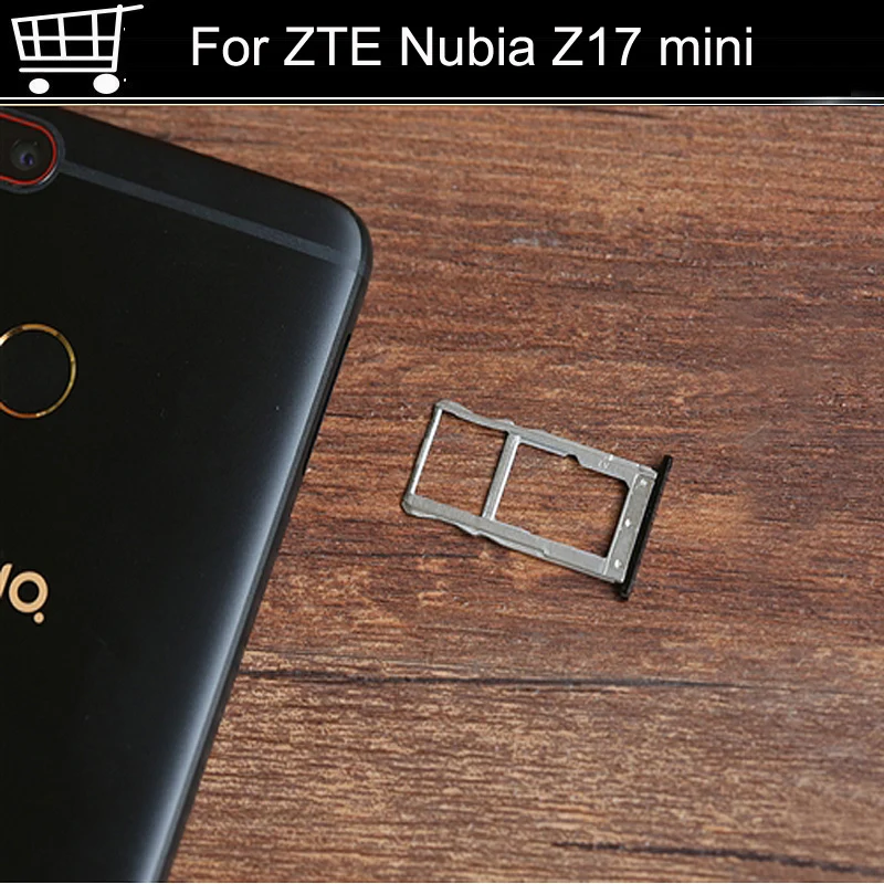 

For ZTE Nubia Z17mini NX569J NX569H New Original Sim Card Holder Tray Card Slot Letv For ZTE Nubia Z17 mini NX569J