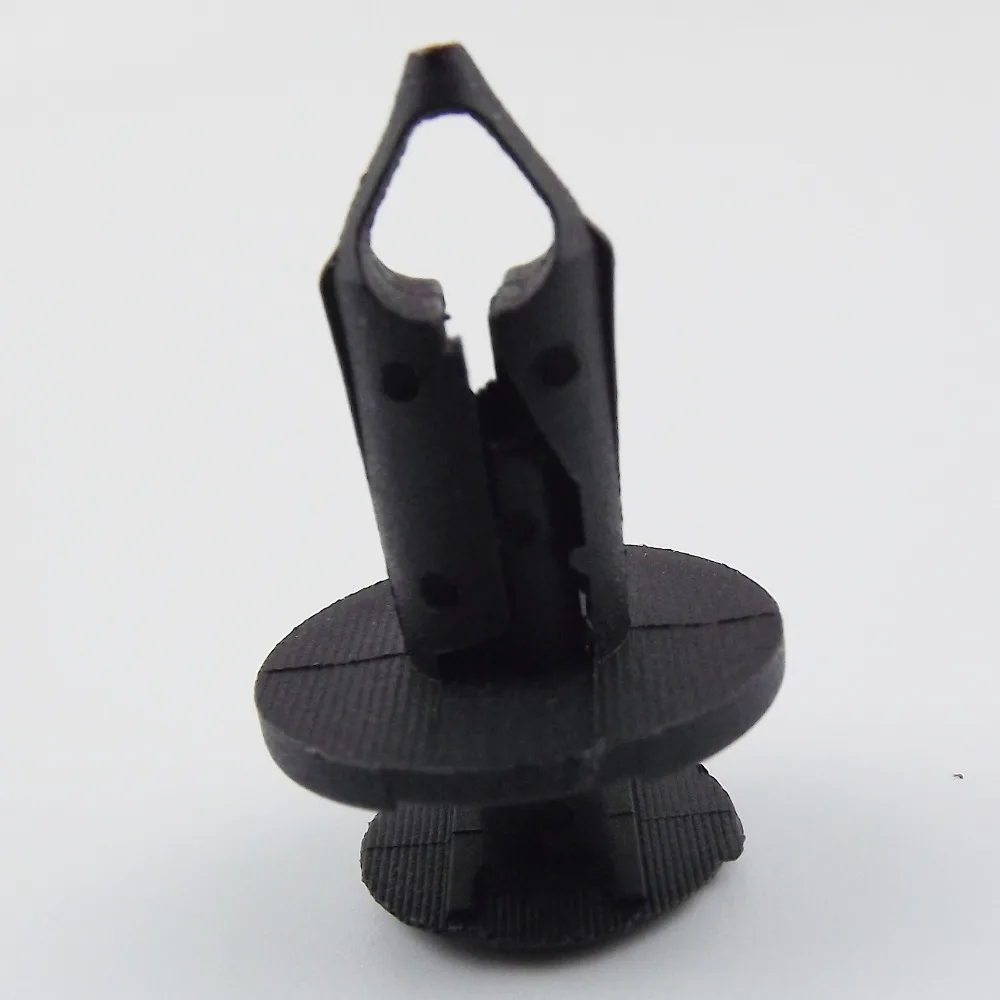 Новинка 100 шт. 8 мм Пластиковые заклепки с отверстием для автомобиля крепежные