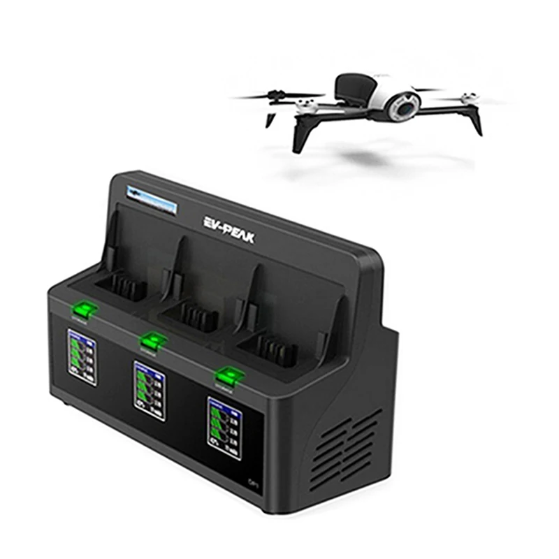 EV-PEAK DP2 3 канала 35 W/CH 3.5A/CH 2 зарядное устройство с балансовым током 400mA для Модель