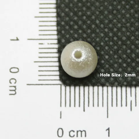 Белые бусины из ABS-пластика Beadia 4-20 мм