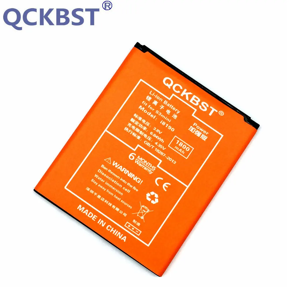 Новый аккумулятор EB425161LU 1800 мАч для Samsung Galaxy S Duos S7562 S7566 S7568 i8160 S7582 S7560 S7580 i8190 i739 i669 J1