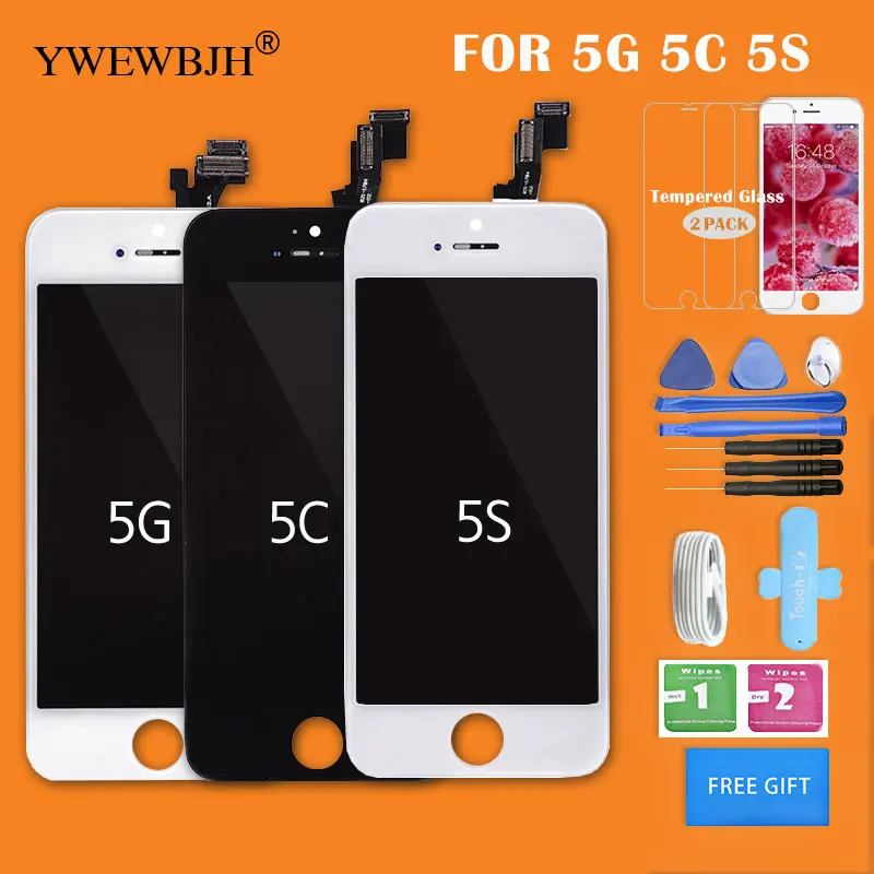 ЖК-дисплей класса AAA для iphone 5s сенсорный экран в сборе 6 6S Plus с 3D сенсорным экраном