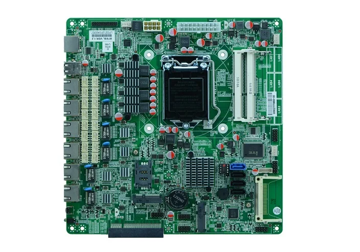 Промышленная Встроенная Материнская плата B75 LGA 1155 материнская B75SL с 6LAN 2 * байпас 3
