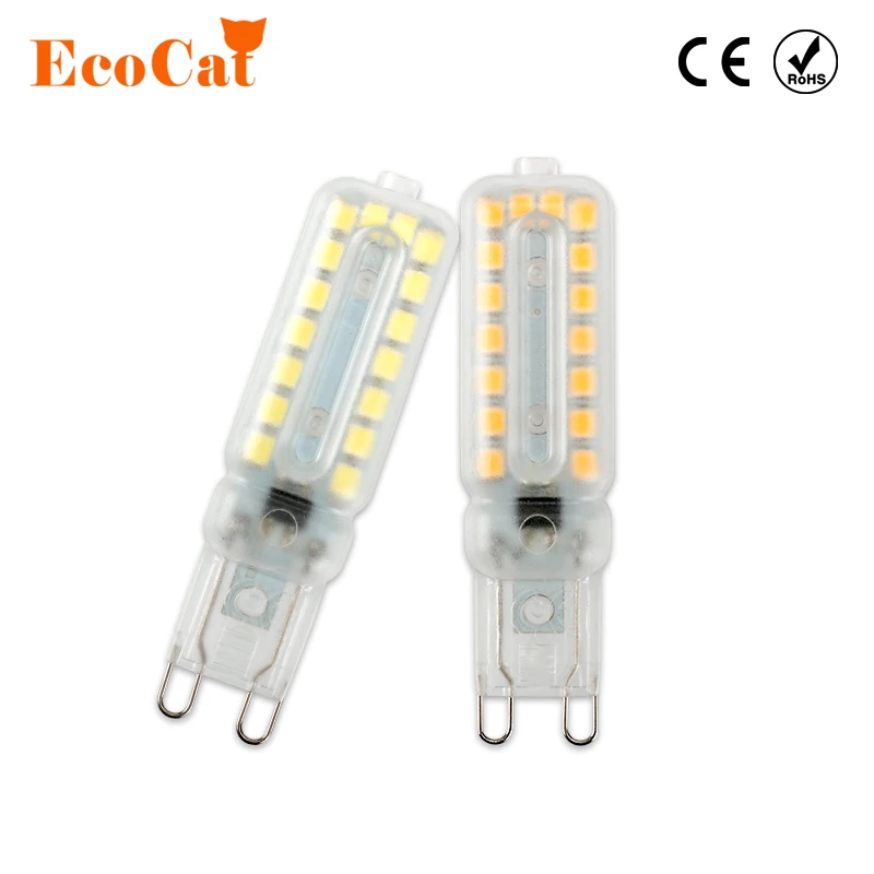 Новый g9 led 32 светодиода AC 220V 230V 240V G9 Светодиодная лампа SMD 2835 Led Лампа заменить 60W