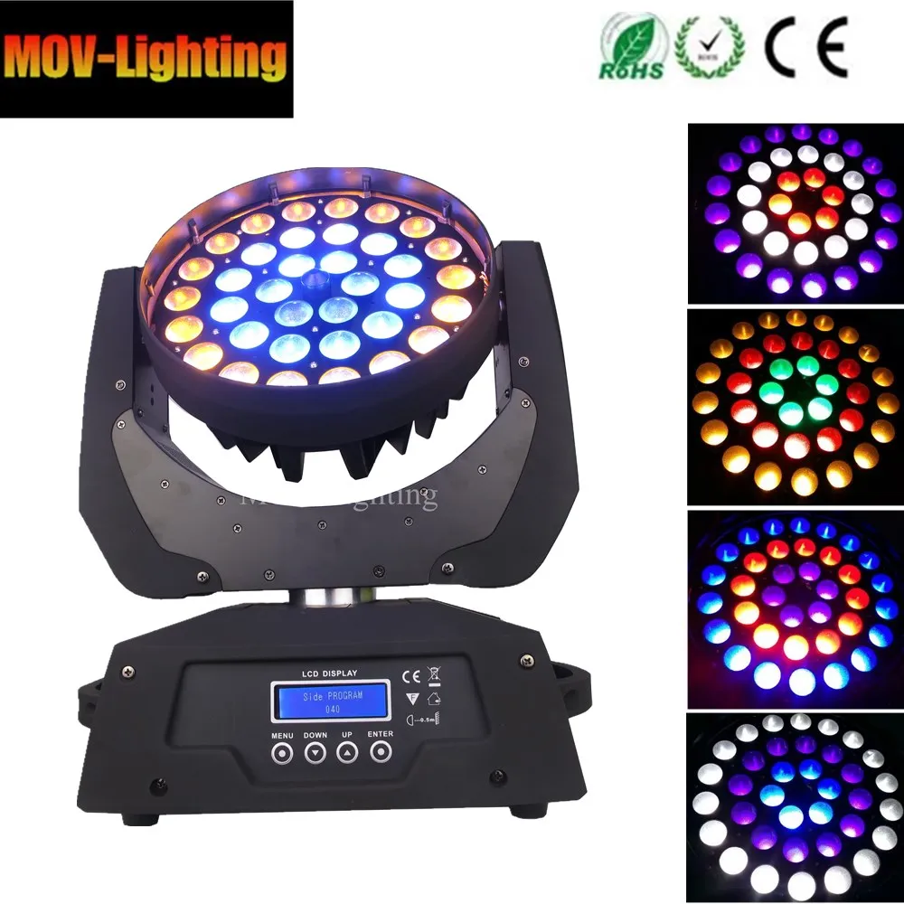 Фото Профессиональный Lyre 36x18w RGBWA UV 6IN1 Zoom DMX сценические огни Лампы и освещение Профессиональный Lyre 36x18w RGBWA UV 6IN1 Zoom DMX сценические огни Лампы и освещение
