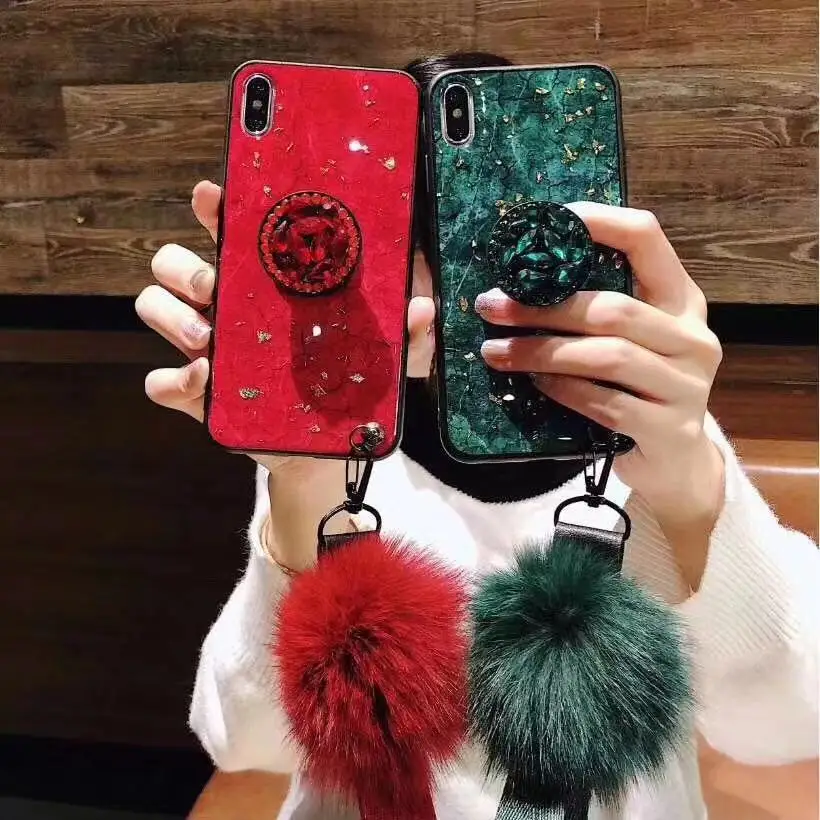 Роскошный Мраморный чехол из золотой фольги для xiaomi redmi note 5 7 6A 6 PRO note5A S2 Золотой