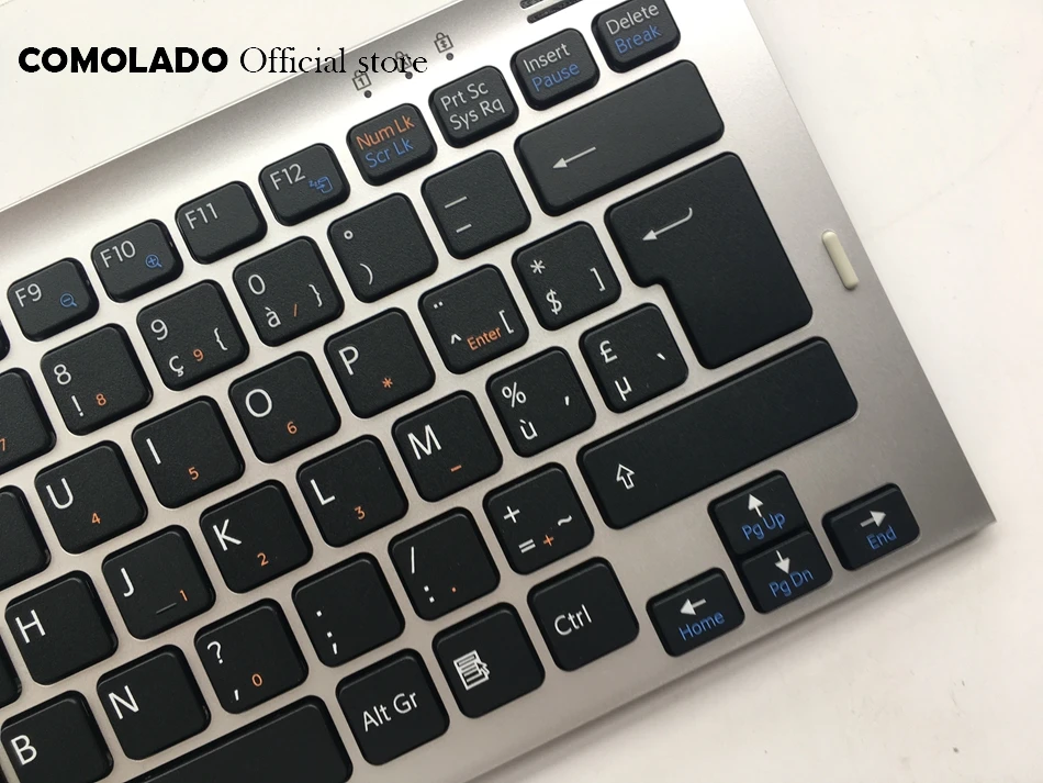 BE Belgium клавиатура для Sony Vaio VGN-SR VGN SR черная с серебряной рамкой Клавиатура