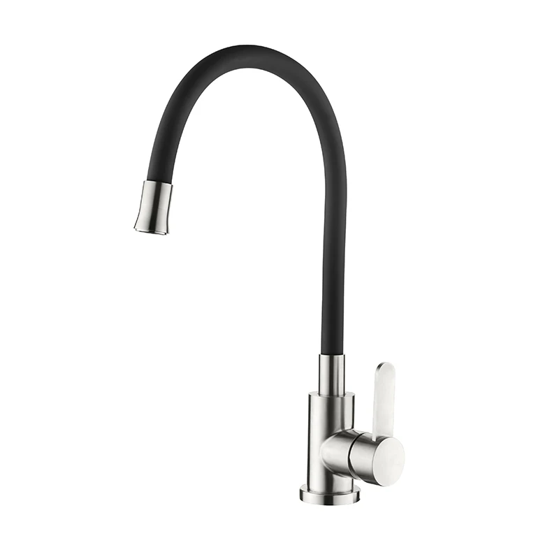 L74004-2 LEDEME, дизайн, кухонный кран, 360 Поворотный, нержавеющая сталь, одна ручка, смеситель, раковина, кран, выдвижной, вниз, хромированная отделка, L74004 - Цвет: L74004-2
