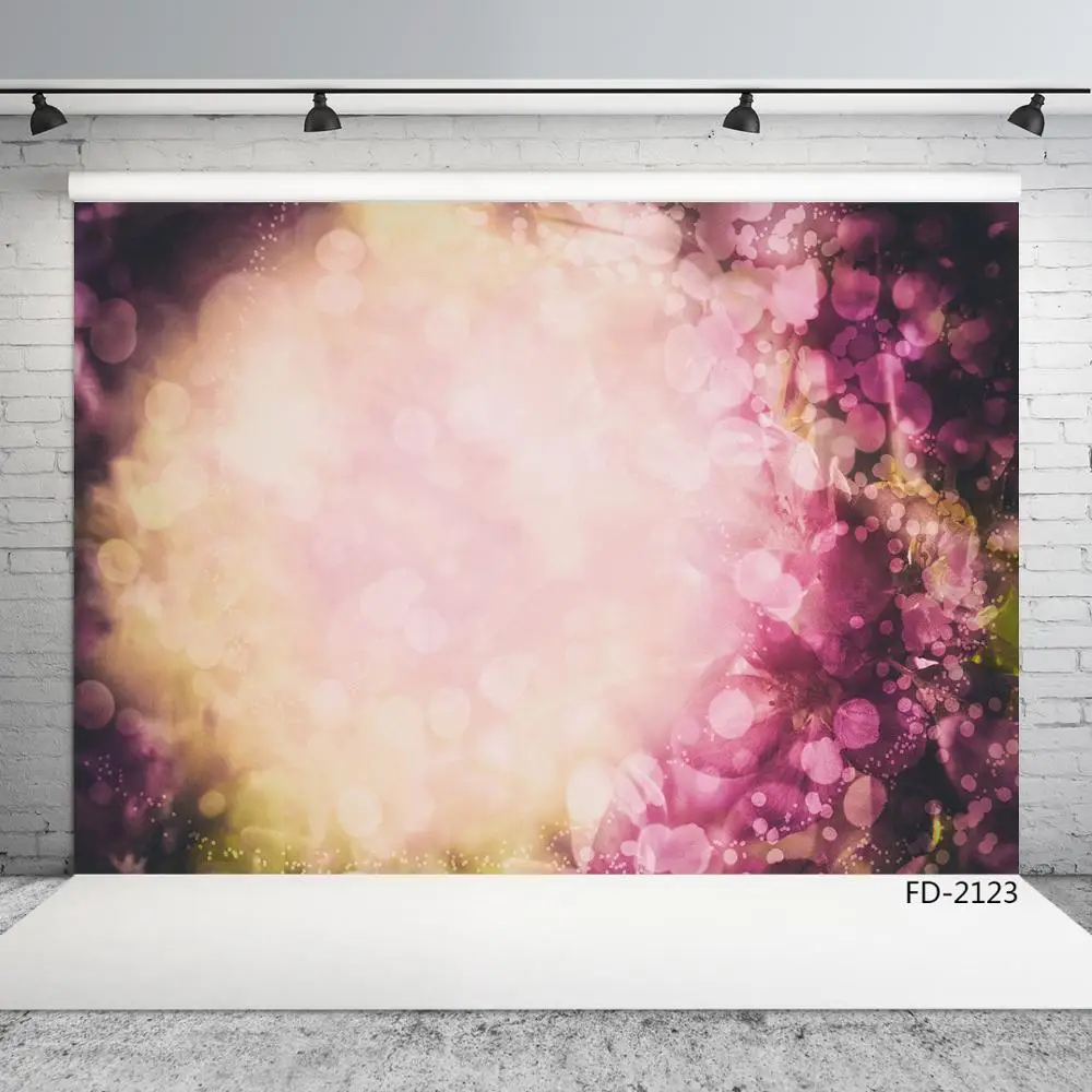 Vinyl Purple Floral Petals Photography Backdrops Custom Printed Kids New Born Baby Shower Studio Photo backgrounds | Электроника