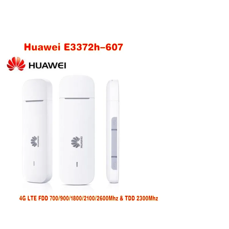 Набор из 10 разблокированных USB-Модемов HUAWEI E3372 150 Мбит/с 4G LTE двойная антенна (с