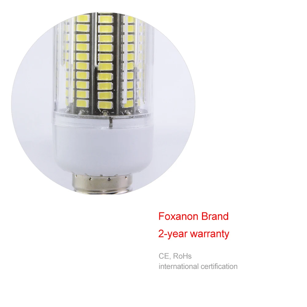 E27 5733 SMD более яркая 5730 5736 Светодиодная лампа для кукурузы 3 Вт 4 5 7 8 10 15 110 В 220