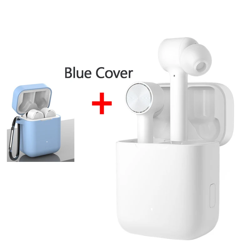 Add Blue BAG Оригинальные беспроводные bluetooth-наушники Xiao mi Air TWS Airdots Pro, наушники mi Air ANC Switch ENC с автоматической паузой и управлением водоотталкивающими наушниками - Цвет: Add Blue BAG