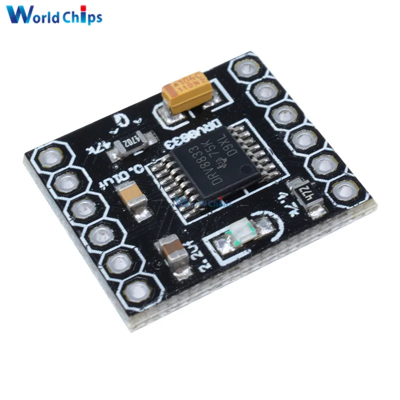 DRV8833 двухканальный модуль драйвера двигателя постоянного тока плата 1.5A 3 в-10 в