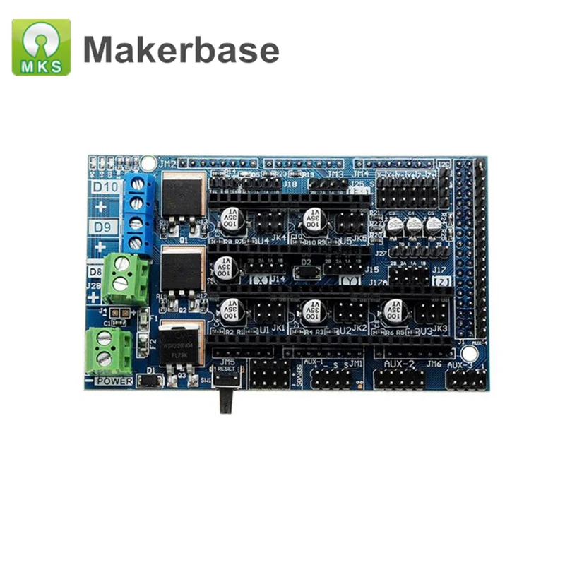 Запчасти для 3D-принтера панель управления Ramps 1 6 расширения 4 слоя печатных плат с