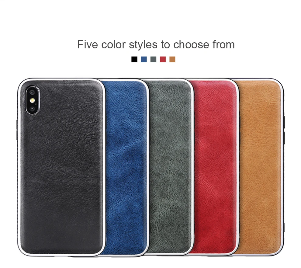 Чехол для телефона из натуральной кожи для iphone 8 Plus 6 7, модный противоударный чехол, чехлы для iphone x, деловой кожаный чехол для iphone xr