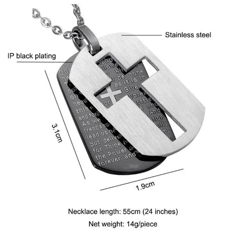 Подвеска в виде Креста для ожерелья христианские ювелирные изделия библейские