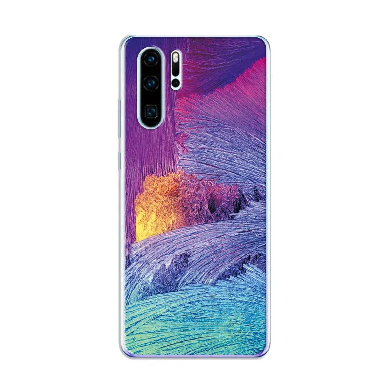 Новинка чехол для телефона Huawei P30 Pro новейший силиконовый с принтом бабочки Lite Funda