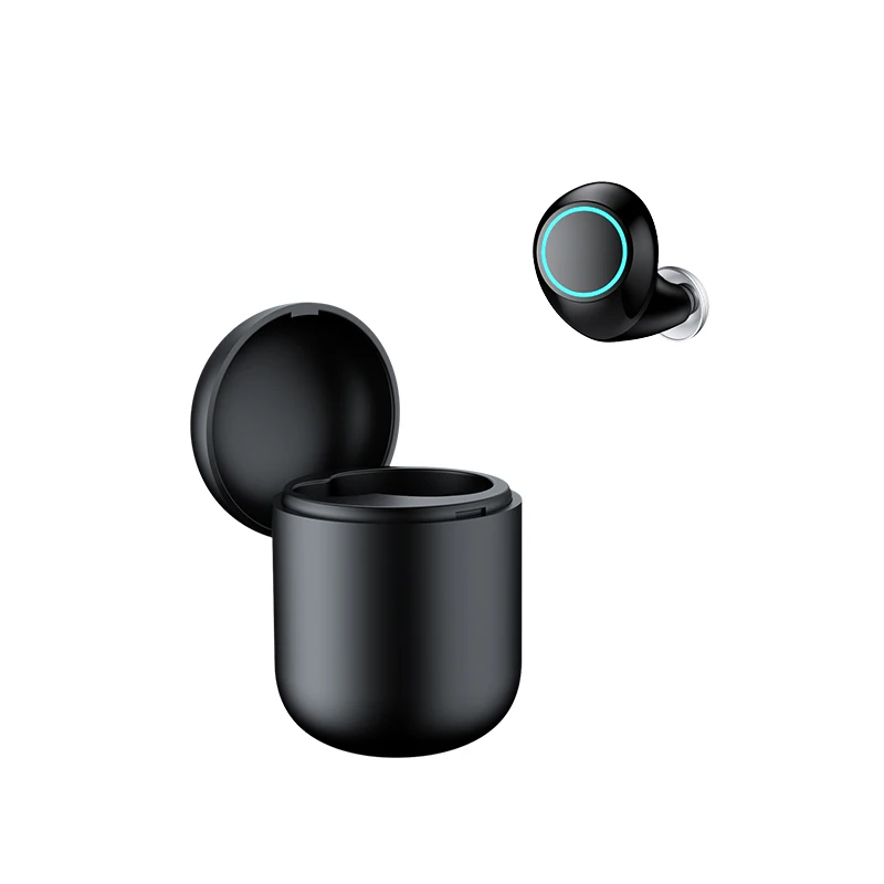 

i3 Wireless Single Bluetooth earphone Mini Size Charging Case Deep Bass Stereo Sound with Microphone For Samsung Iphone