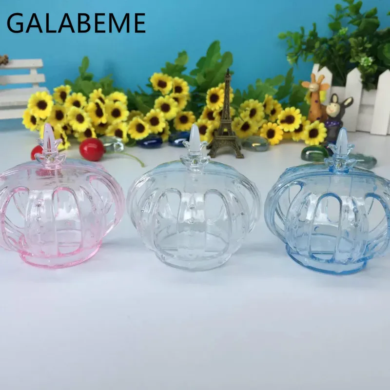 Galabeme 6 шт. креативная пластиковая Свадебная коробочка для сладостей винтажные
