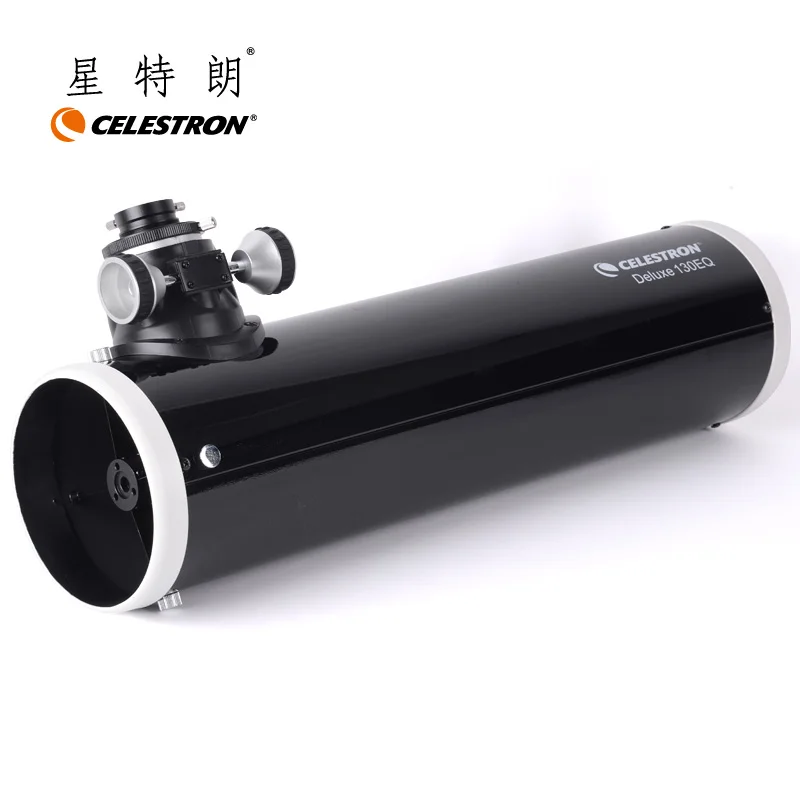Параболическая линза Celestron Deluxe 130EQ отражающий астрономический телескоп Ньютона