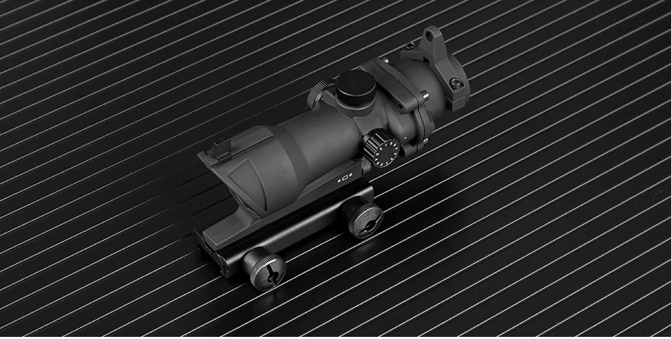 Acog 1x32 зеленый и с красной точкой зрения тактическая стрельба/Охота прицел охота