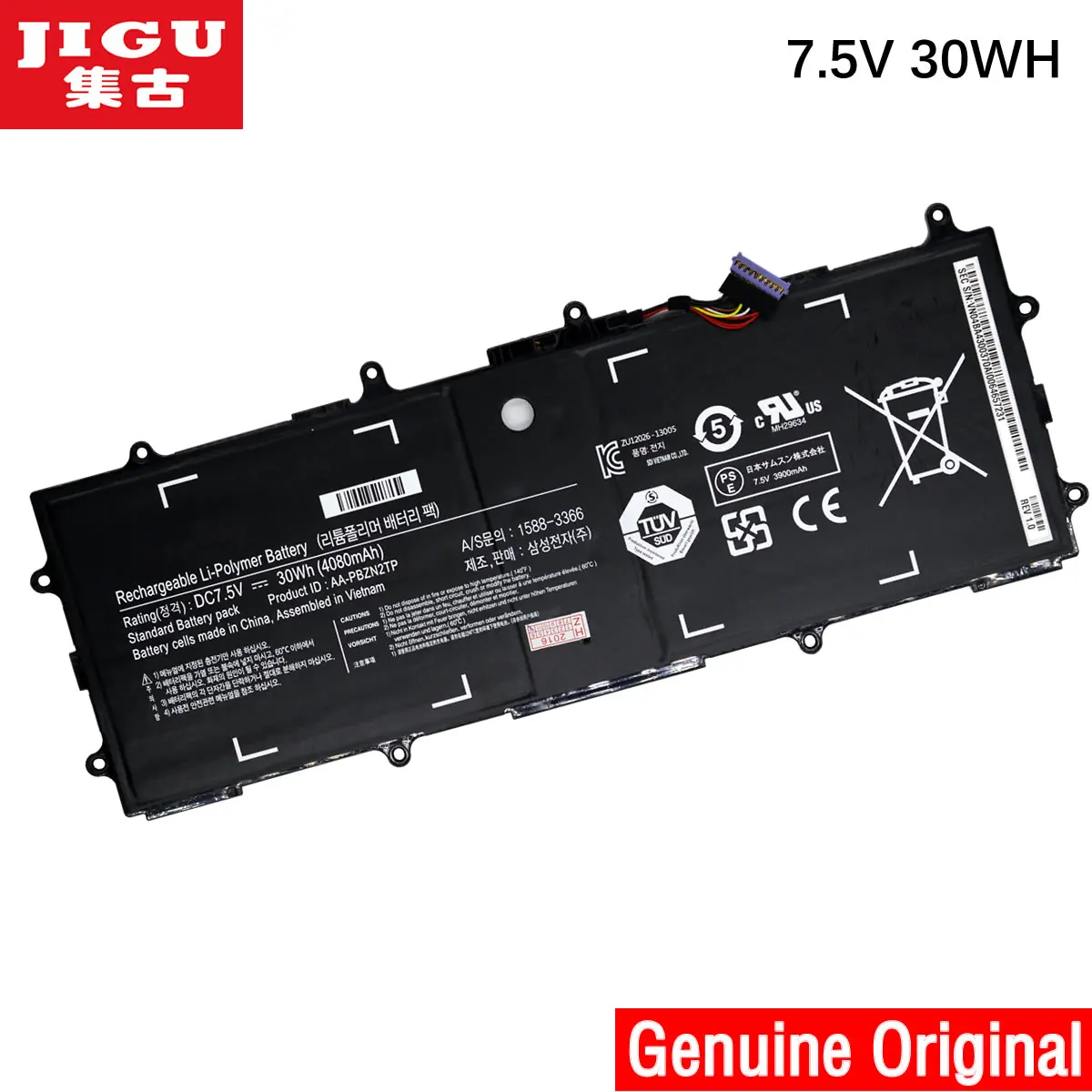 

JIGU AA-PBZN2TP Оригинальный аккумулятор для ноутбука SAMSUNG 905S3G-K01 905S3G-K02 905S3G-K04 905S3G-K05 905S3G-K06 K07 K08
