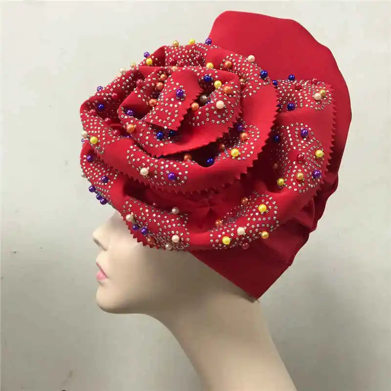 Нигерийская желтая турбина для женщин африканская Aso Oke Auto Gele африканских шляп