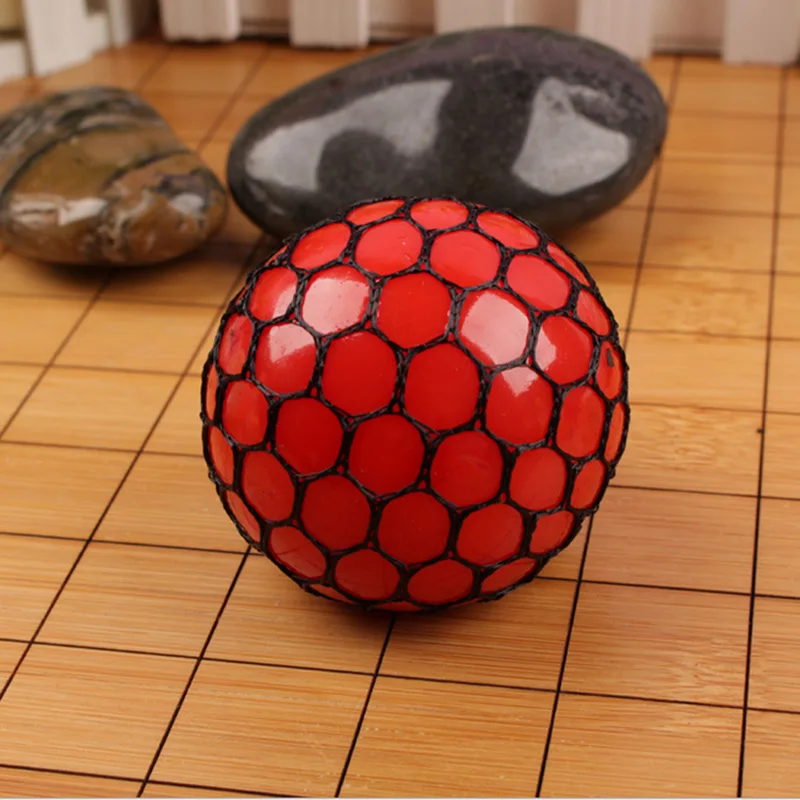 Мягкий сетчатый шар EDC снятие стресса ручной сенсор весело аутизм СДВГ|squishy mesh