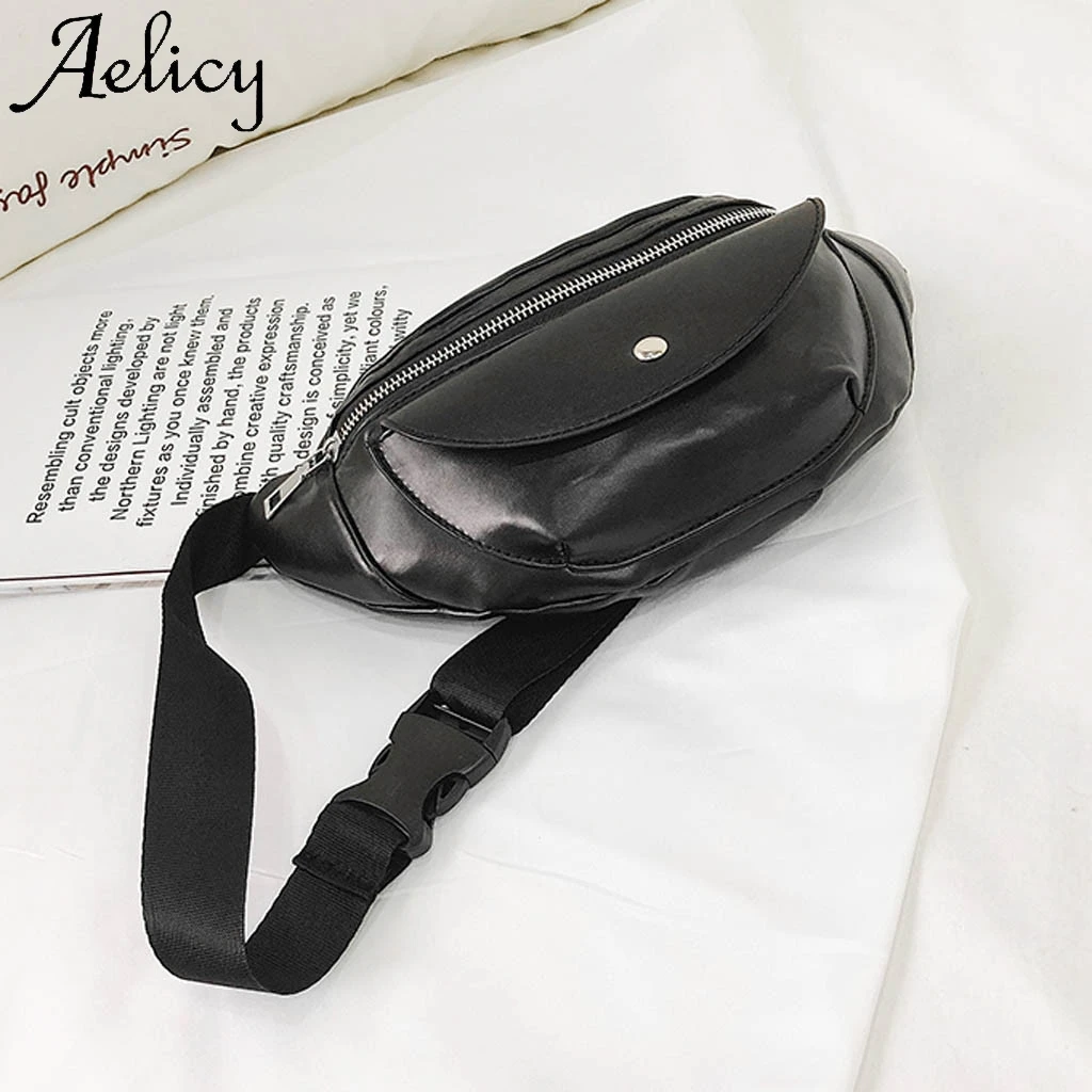 Сумка через плечо Aelicy водонепроницаемая однотонная для телефона|Поясные сумки| |
