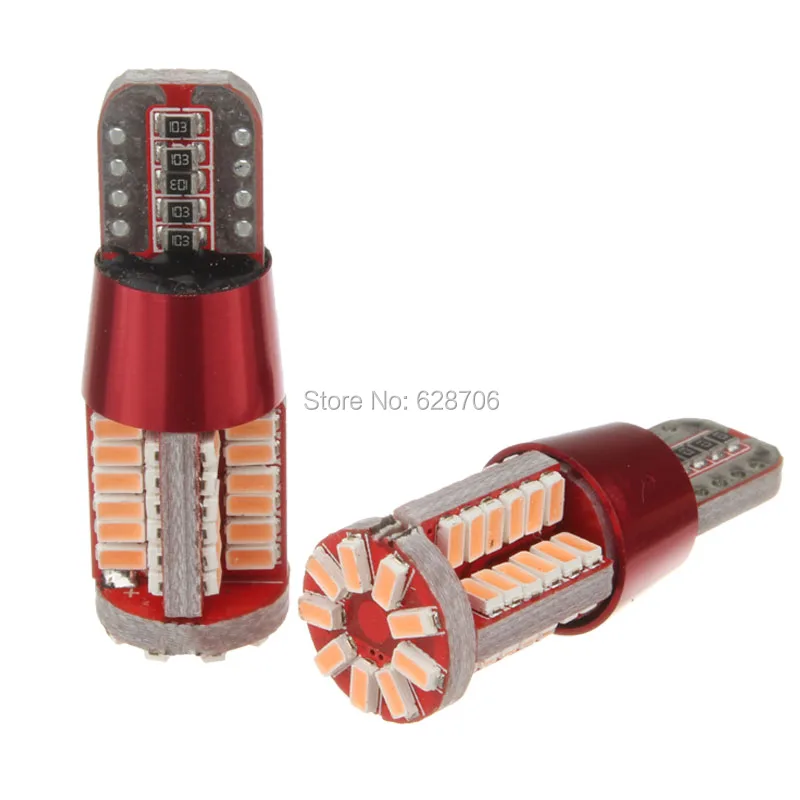 2X автомобильный светильник Cource ошибок T10 T15 W5W W16W Canbus 57 SMD 194 57SMD 57LED лампы для фар