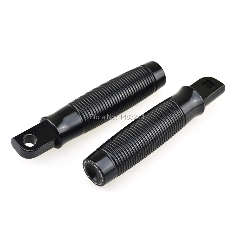 Черные грубые ремесла алюминиевые пользовательские подножки для ног подходит