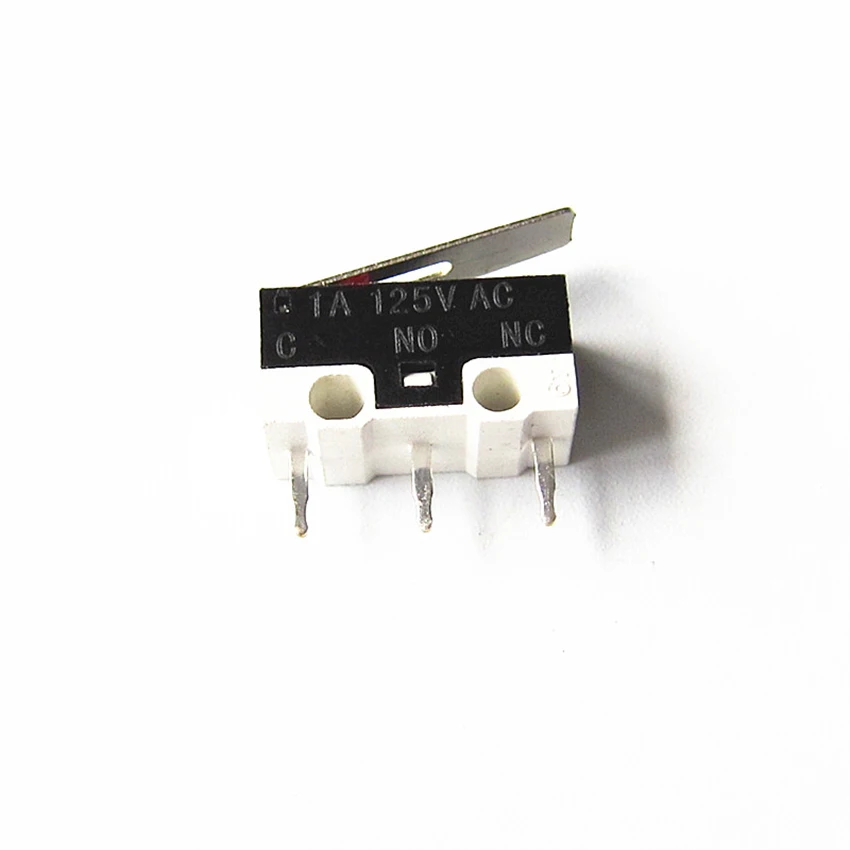 10 шт. концевой выключатель кнопочный переключатель 1A 125V AC Мышь 3 штыри микро