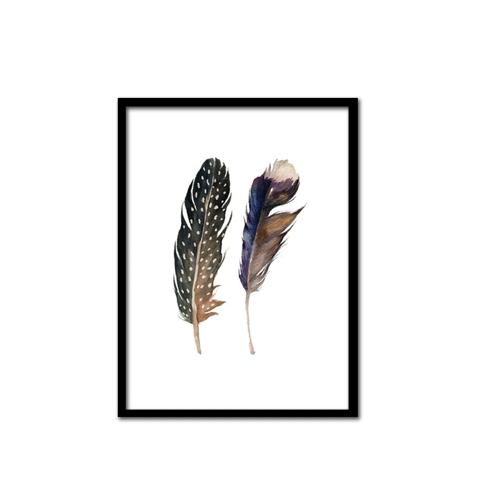 Творческий Перо холст Книги по искусству стены картину Домашний Декор настенная