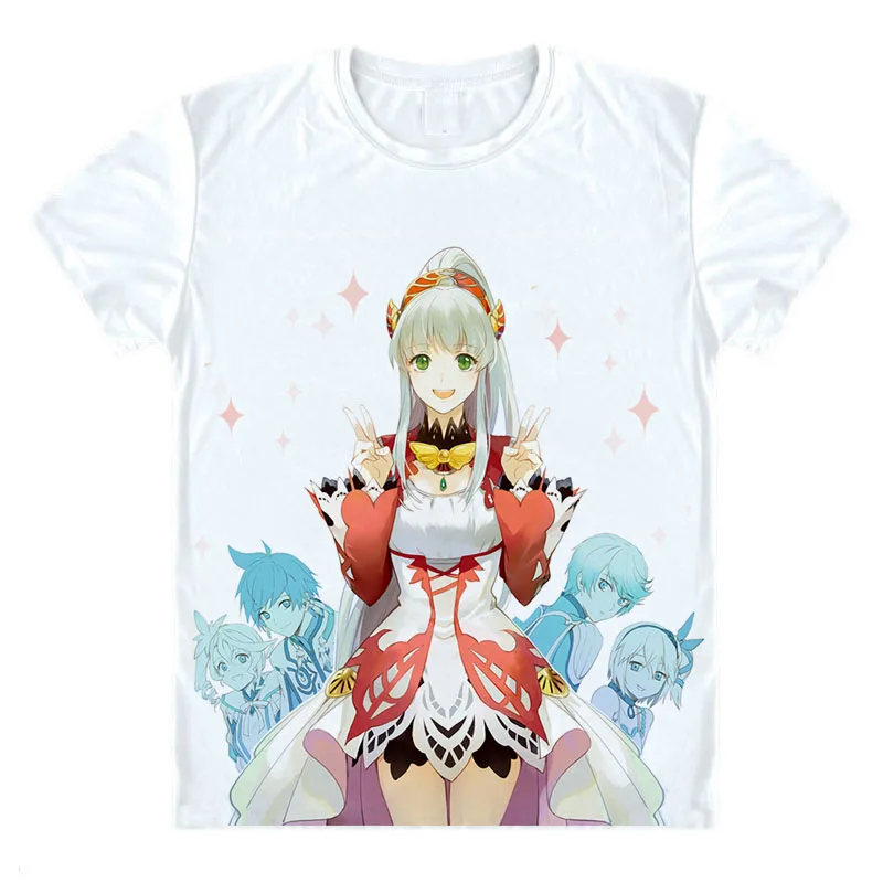 Новинка 2017 аниме Aselia the Tales of Zestiria X Sorey Edna футболка для костюмированной вечеринки Of