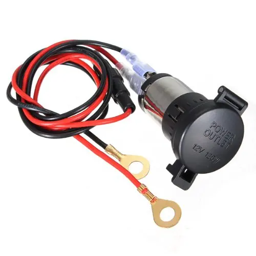 TOYL Allume Cigare Double Prise Secteur DC 12v 120W Chargeur кабель для мото автомобиля