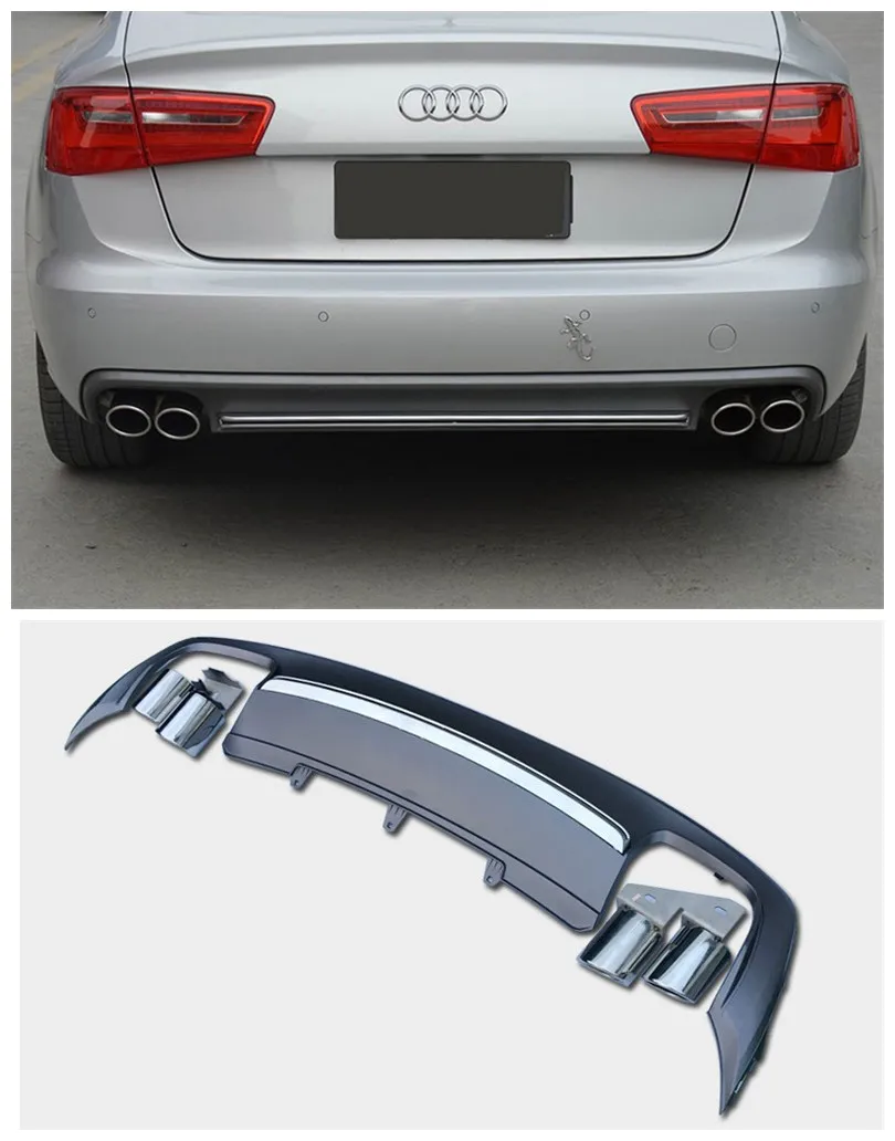 Задний спойлер для Audi A4 B9 2013.2014.2015.2016 высококачественный автомобильный диффузор