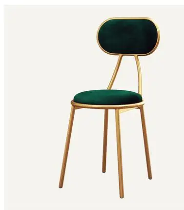 Роскошное барное кресло в скандинавском стисветильник простой роскошный стул