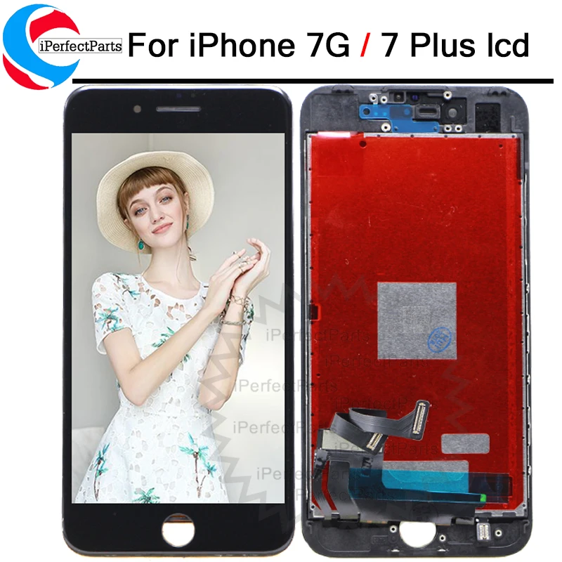 AAA + ЖК дисплей для iphone 7 Дисплей сенсорный экран дигитайзер хорошая 3D Замена