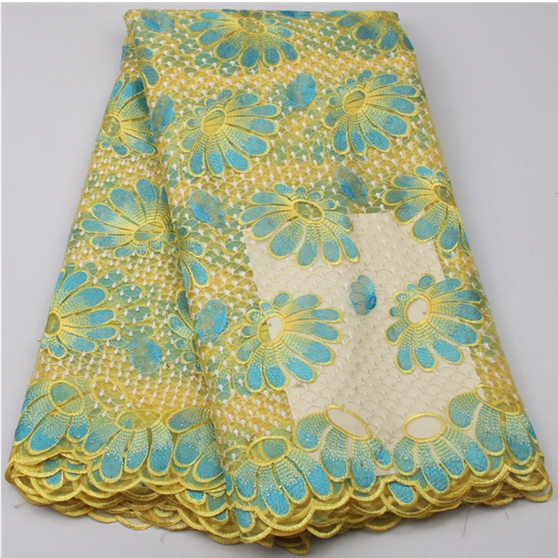 Red Lace fFabric High Quality Afican Fabric Beautiful African Embroidery For Cheap Nigerian AMY558b-3 | Дом и сад