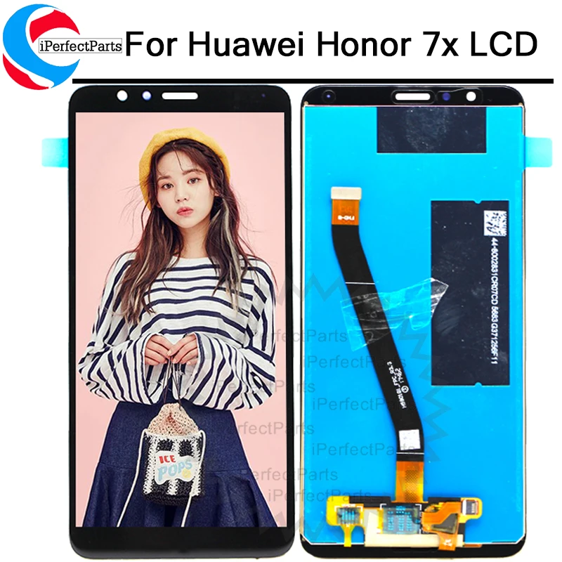 ЖК-дисплей для Huawei Honor 7X сенсорный экран дигитайзер в сборе с цифровым