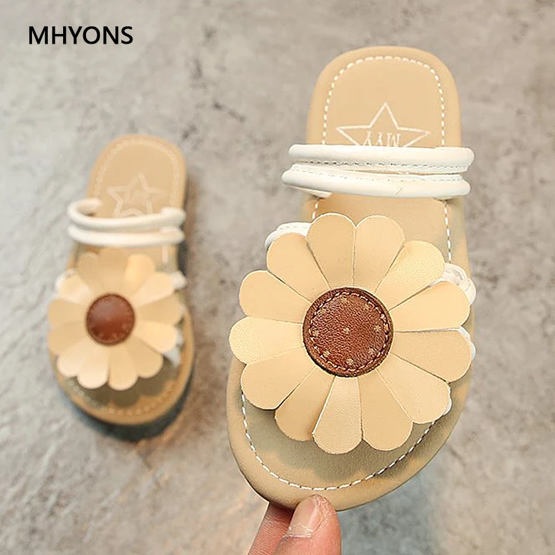MHYONS 2019 новая детская обувь тапочки для девочек летние женские детские сандалии