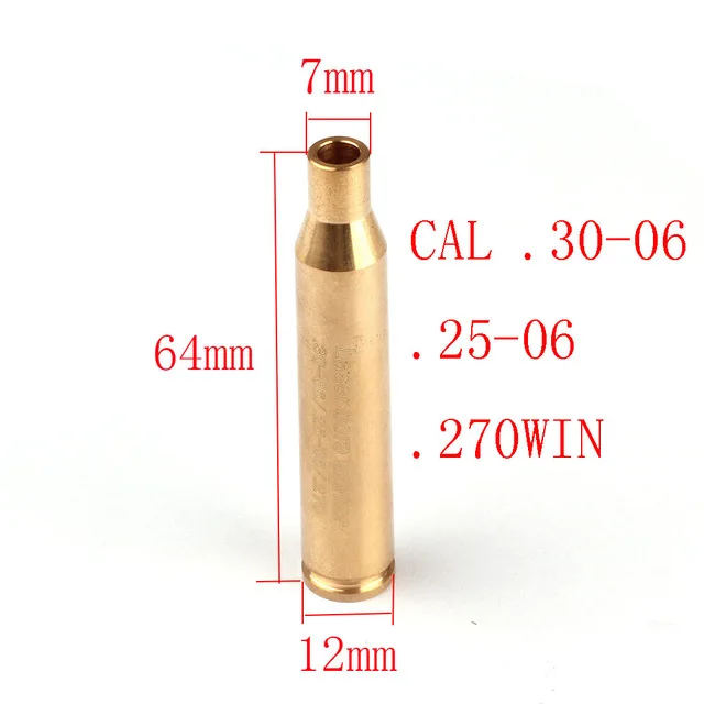 Красный охотничий красный лазер Boresighter CAL.308. 223 30-06 CAL7.62x39 7,62X54 12GA 20GA картридж Тактический Диаметр Sighter