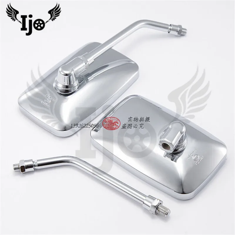 Боковые зеркала заднего вида для honda shadow harley davidson suzuki vespa Piaggio ducati Мотоциклетные