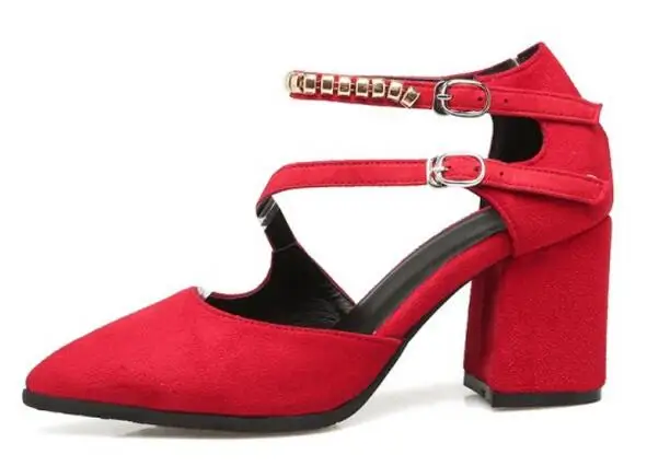 Zapatos Mujer Дамская обувь на высоком не сужающемся книзу массивном каблуке женские