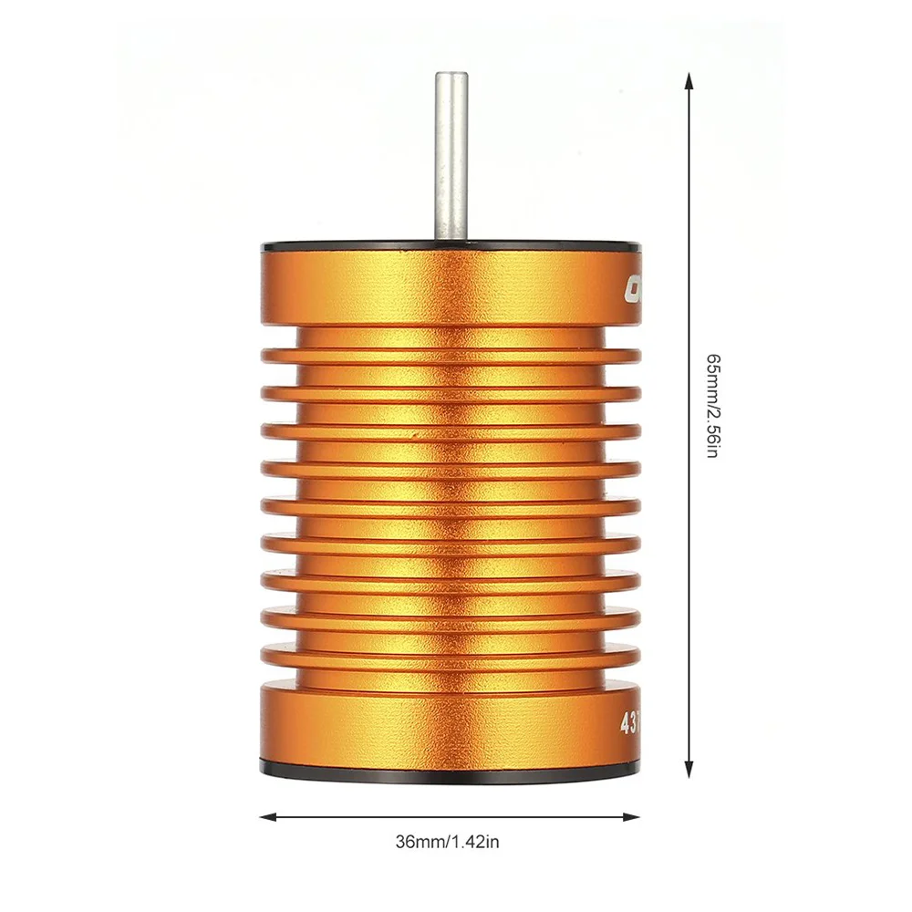 Высококачественная деталь RC 9T 4370 KV 4 полюсный Бессенсорный бесщеточный двигатель