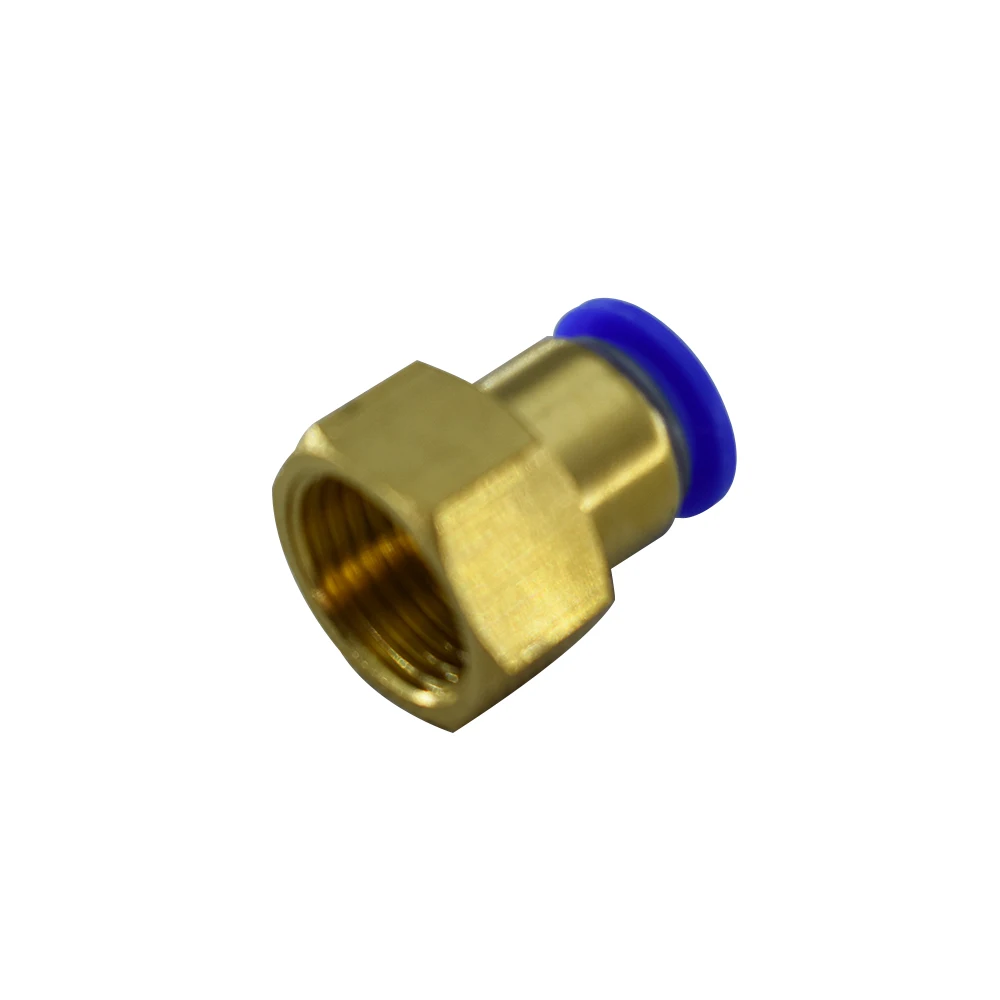 PCF тип пневматических соединителей фитинги для труб 4/6/8/10/12 мм соединения с