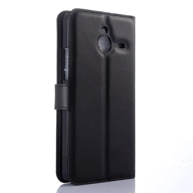 Для Nokia microsoft Lumia 640 чехол Роскошные искусственная кожа Вертикальный флип Чехлы