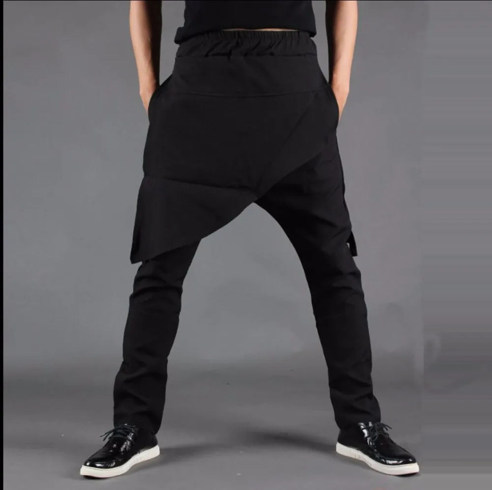 Брюки кюлоты мужские брюки персонализированная гипотоза ассиметричные